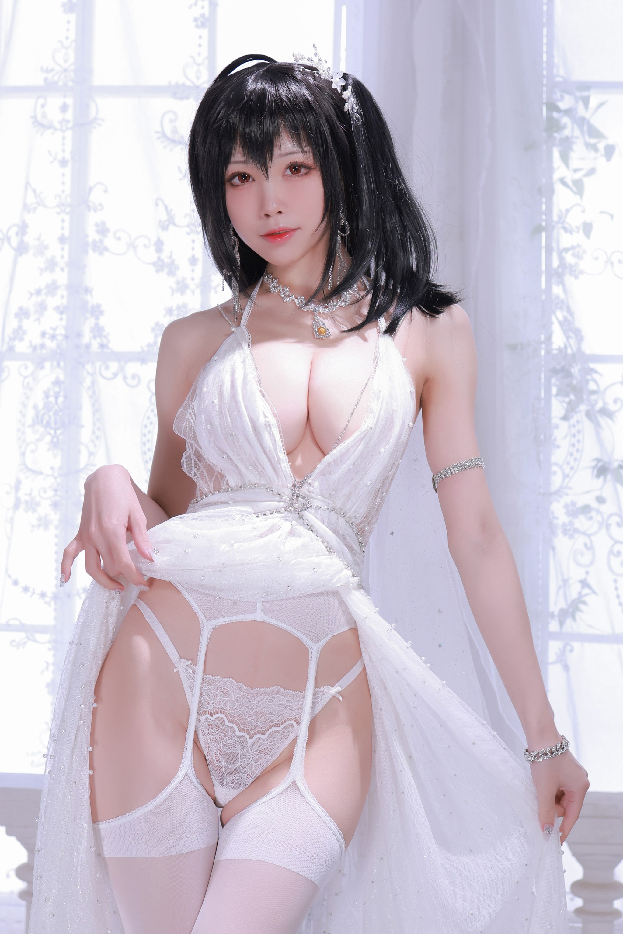 图片[1]-水淼Aqua – NO.100 大凤婚纱 [85P]-XikXak